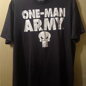 Marvel Black Punisher Graphic Tee